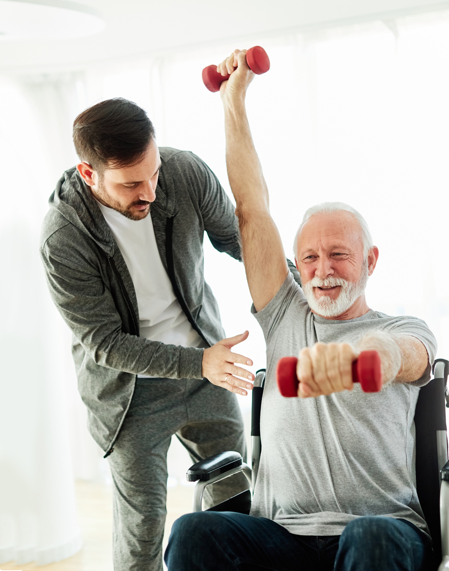 senior care exercise physical therapy exercising help